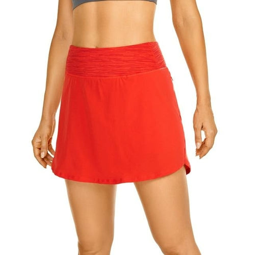 Faldas deportivas ligeras para mujer, tenis, golf, deportivas elásticas con pantalón corto
