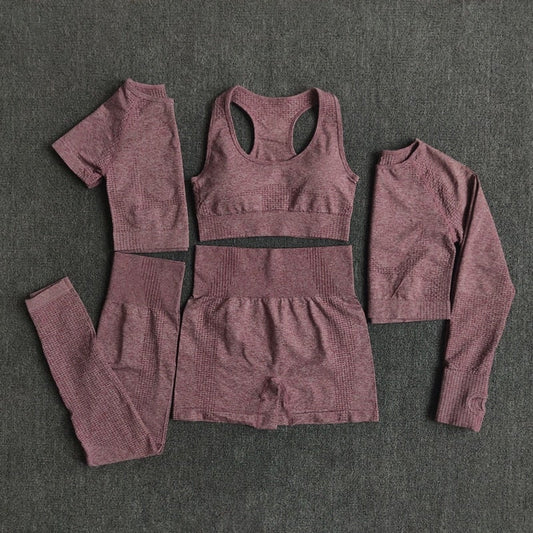 Conjunto de Yoga Seamless FlexFit para Mujer: Comodidad y Estilo