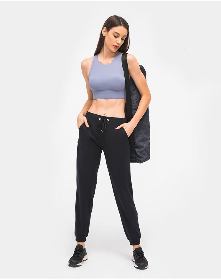 Pantalones deportivos elásticos y cómodos BareMove para mujer, 28"