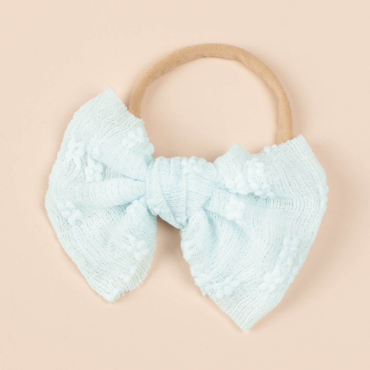 Cinta de pelo con pajarita de estilo simple para bebé para niños.