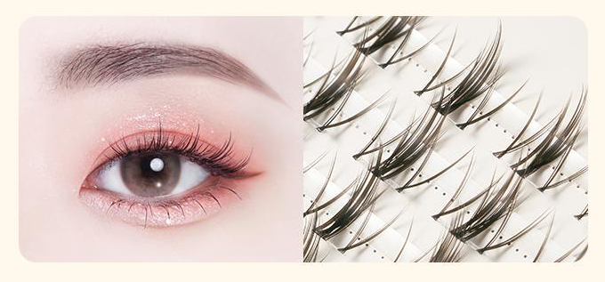 Fillimilli Point Piece Lashes (11mm)(60pcs) #Dolly Point
