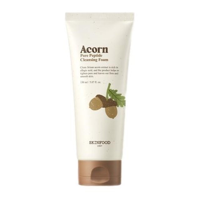 SKINFOOD Acorn Pore Peptide Cleansing Foam 150ml