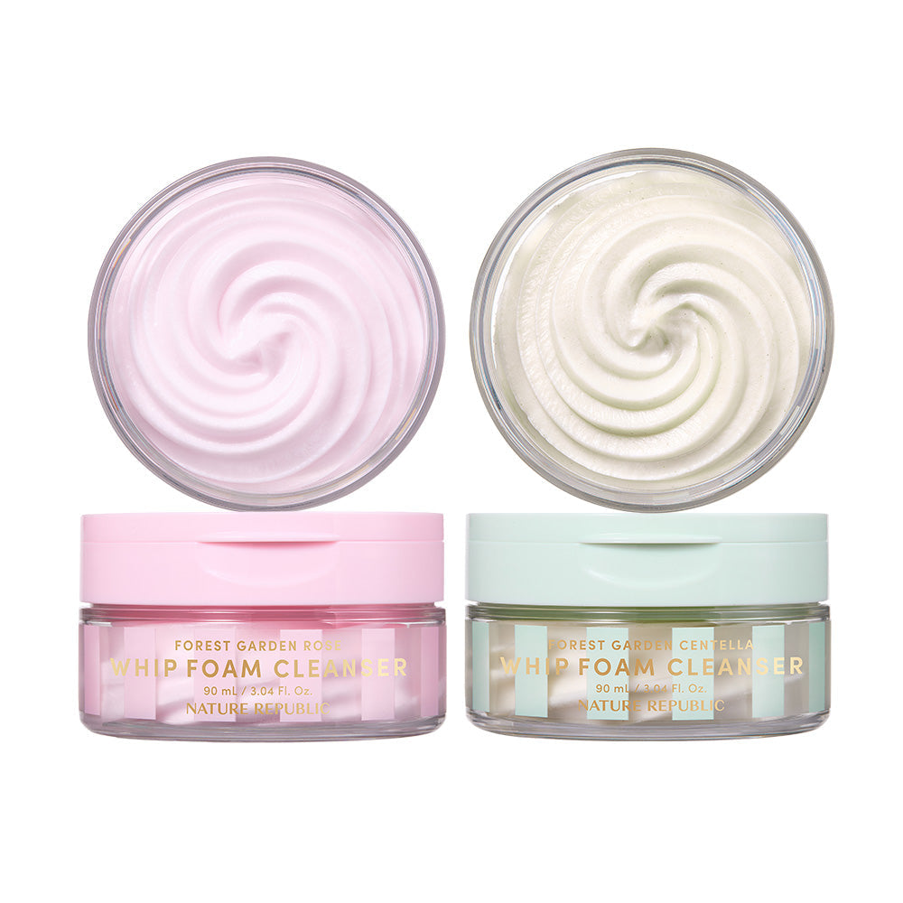 [NATURE REPUBLIC] Forest Garden Whip Foam Cleanser 90ml (2types)