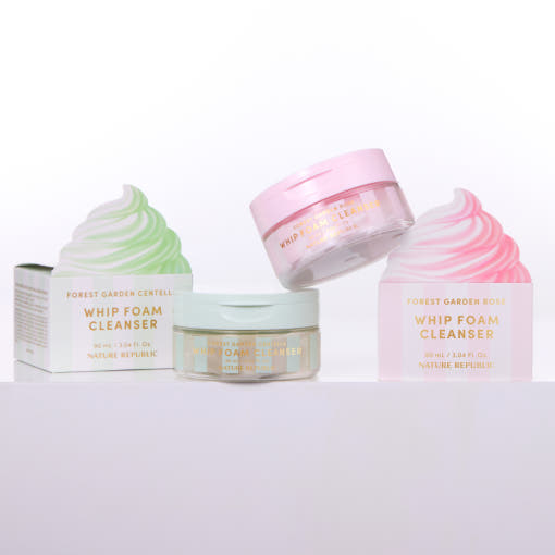 [NATURE REPUBLIC] Forest Garden Whip Foam Cleanser 90ml (2types)