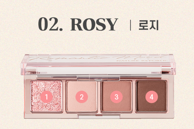 [NATURE REPUBLIC] Daily Basic Palette 2.4~2.7g  (6colors)