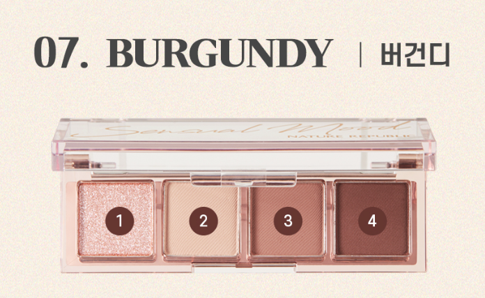 [NATURE REPUBLIC] Daily Basic Palette 2.4~2.7g  (6colors)