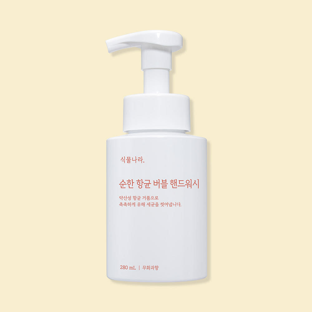 Shingmulnara Mild Antibacterial Foaming Hand Wash 280ml X 3ea (2type)