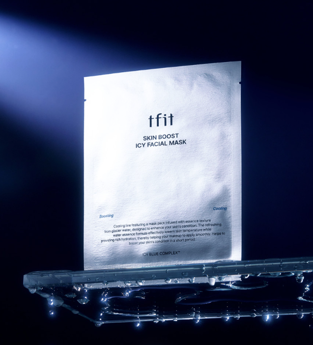 tfit Skin Boost Icy Facial Mask 25g X 5ea