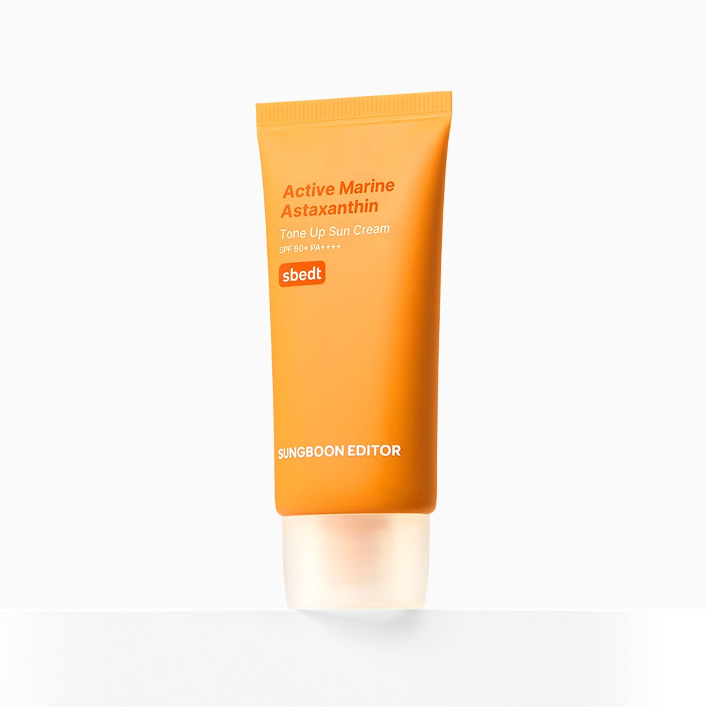 SUNGBOON EDITOR Active Marine Astaxanthin Tone Up Sun Cream SPF50+ PA++++ 50g