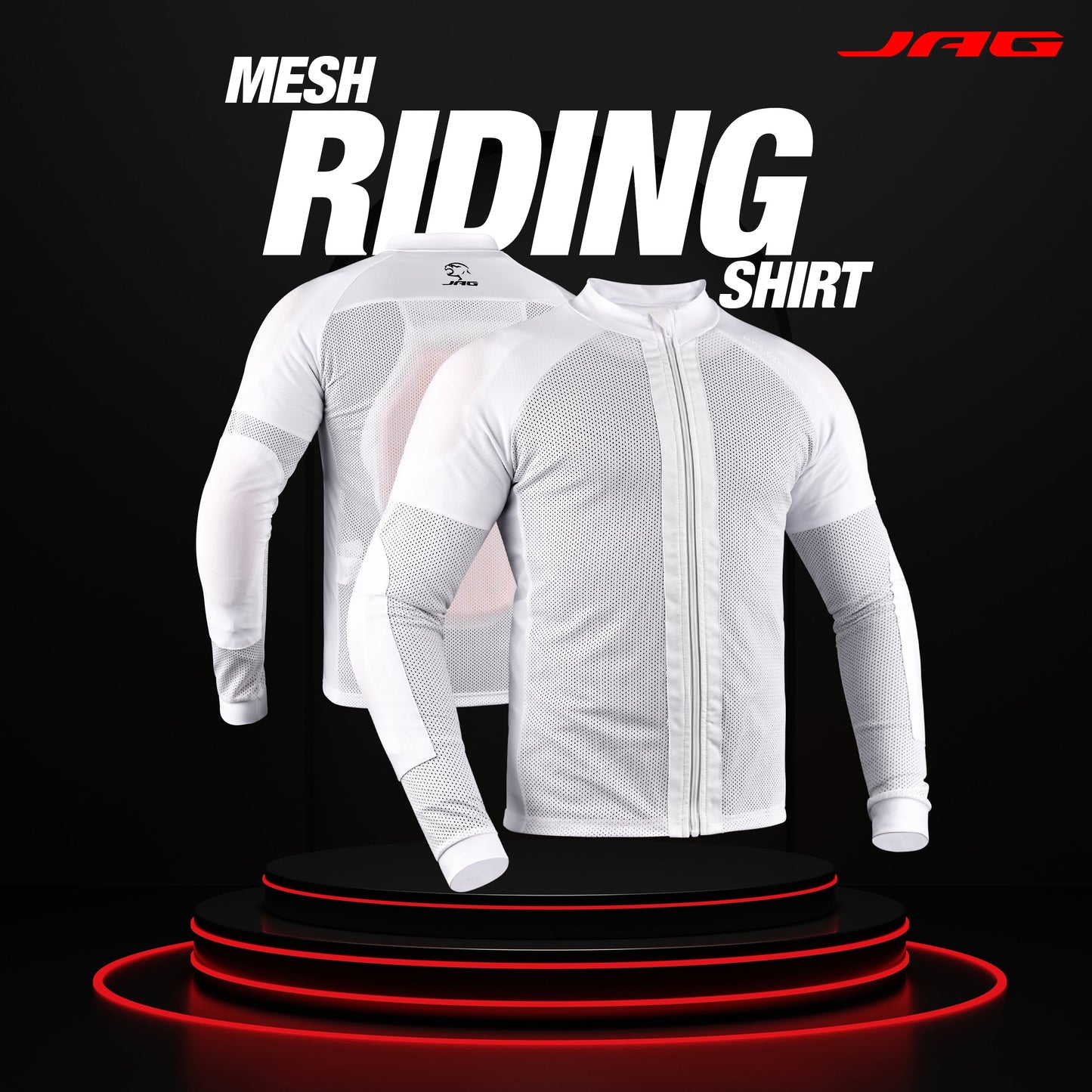 Camiseta de moto JAG | Protección con certificación CE