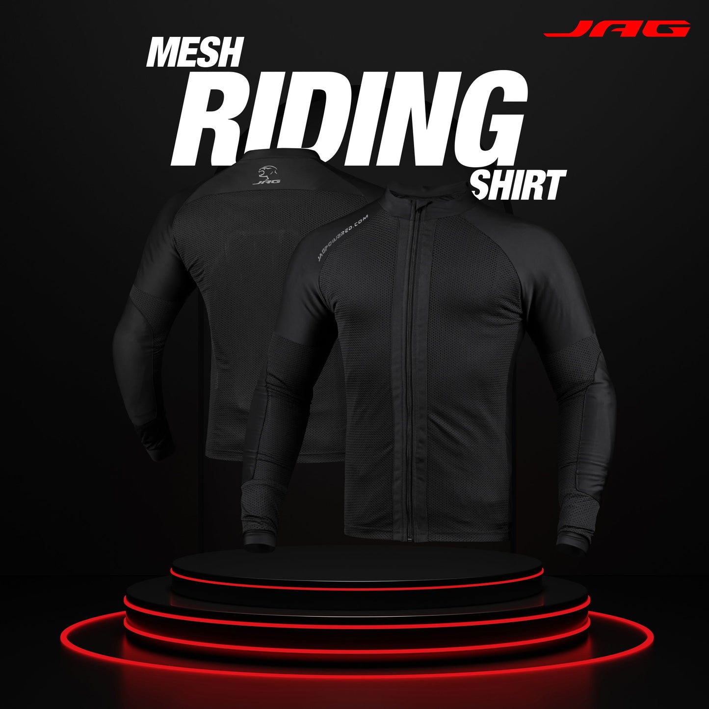 Camiseta de moto JAG | Protección con certificación CE