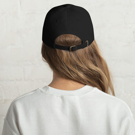 Prostate Cancer Awareness Dad Hat with Light Blue Ribbon