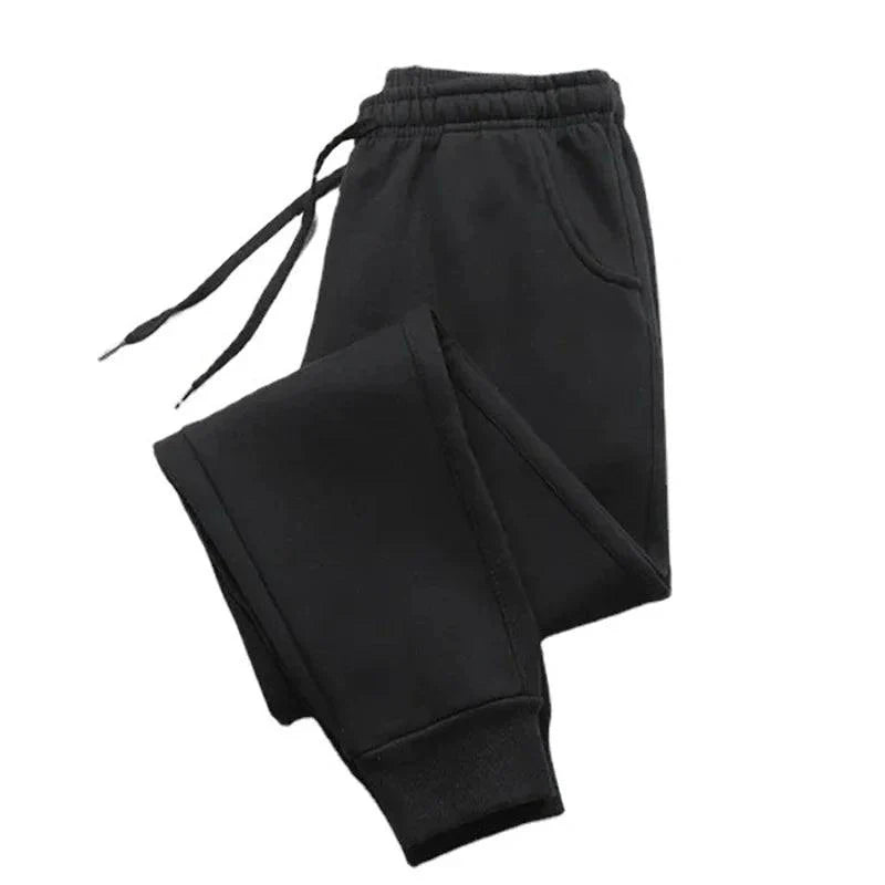 Pantalones de hombre PUAIA, Otoño/Invierno, nuevos, deportivos, para hacer ejercicio, de ajuste holgado, de color sólido, ropa de calle