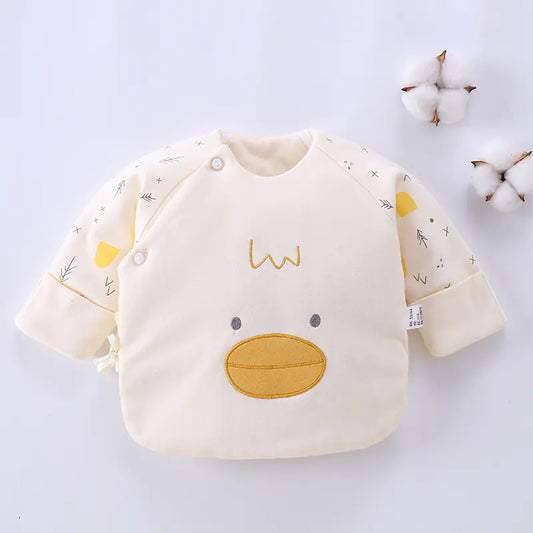 Pure Cotton Half Back Top | For Newborn Baby - # BAAA61110001