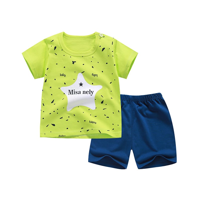 Pure Cotton Korean Baby T-shirts for Boys and Girls - # BAAA51210048 & BOAA11310011 & GIAA21510015