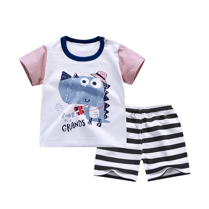 Pure Cotton Korean Baby T-shirts for Boys and Girls - # BAAA51210048 & BOAA11310011 & GIAA21510015
