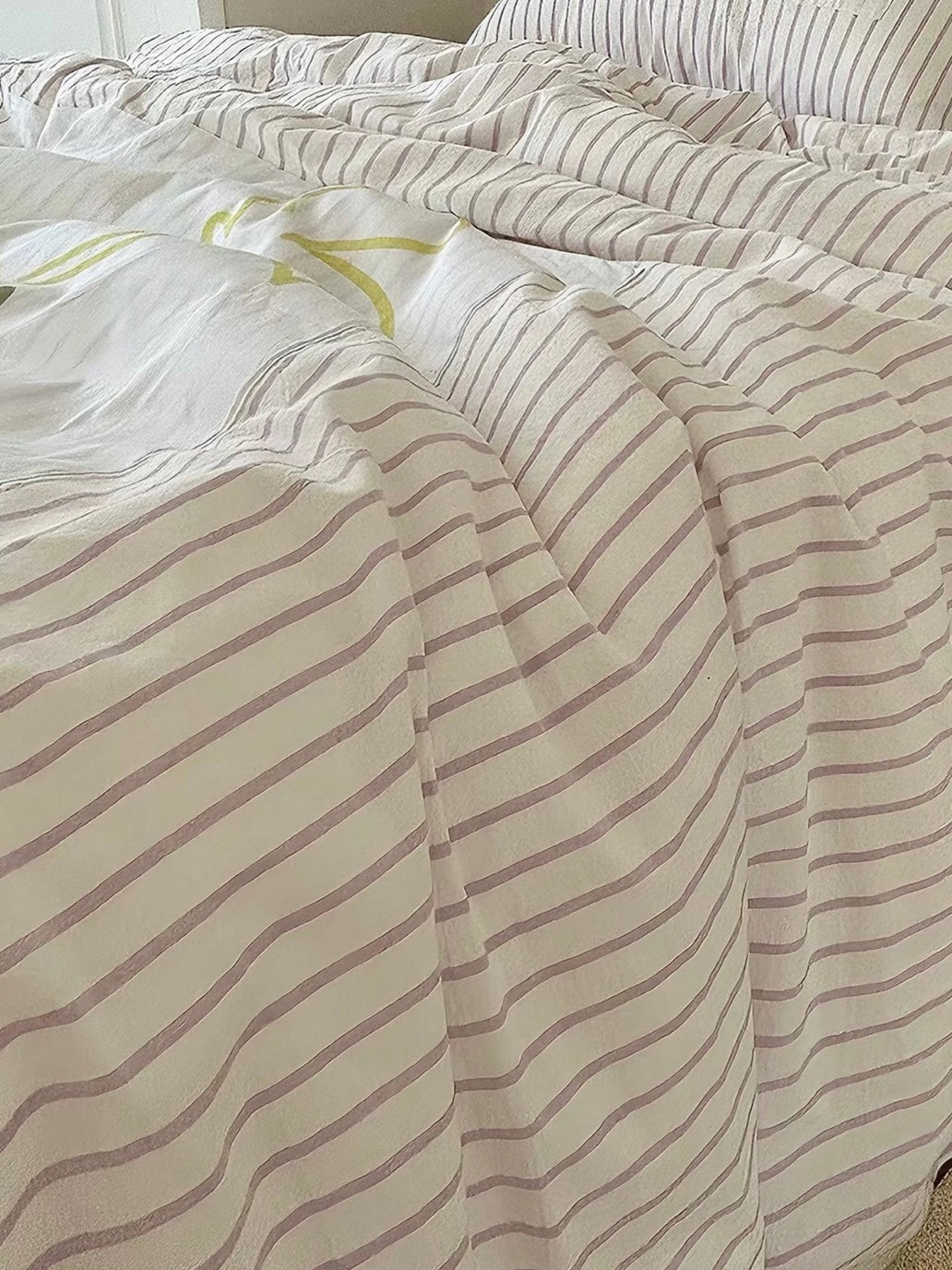 Purple Applique Duvet Cover Set