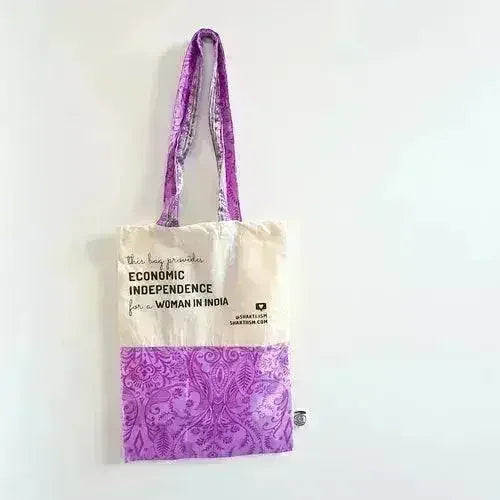 The Independence sari tote