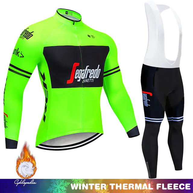 GRENADIER Winter Thermal Fleece Cycling Clothing for Men