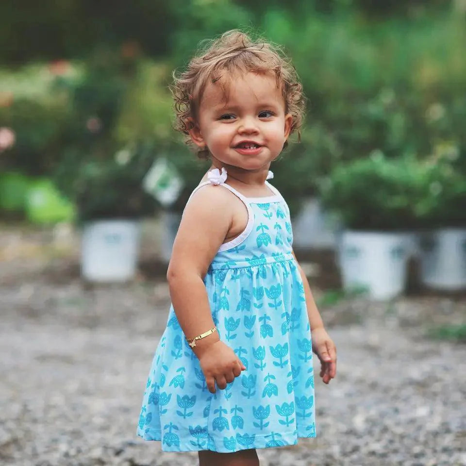 Gold Butterfly Charm Bracelet for Kids