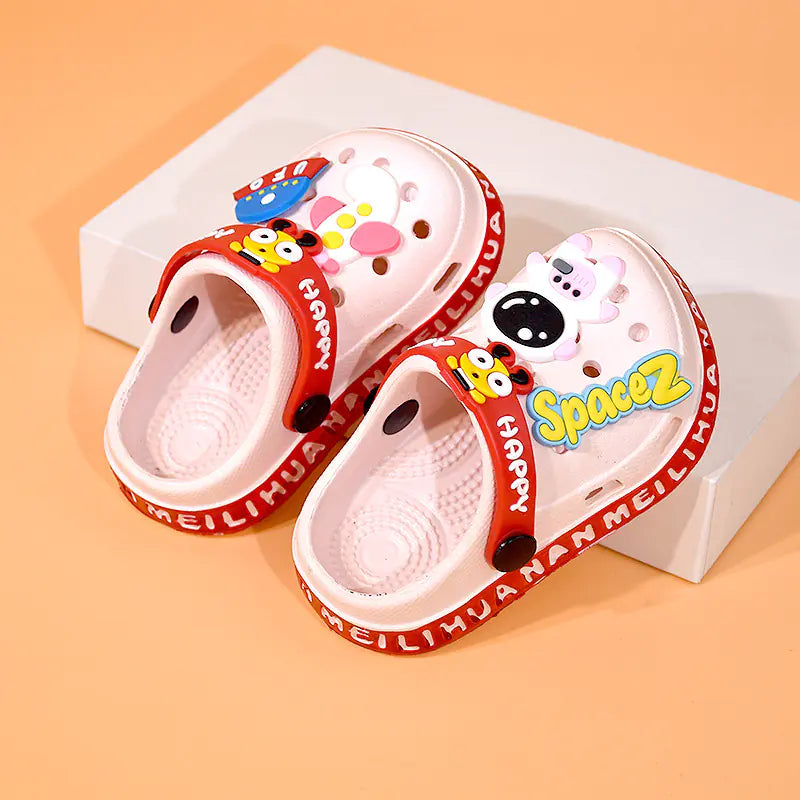 Summer Baby Sandals for Boys and Girls Cartoon Mules