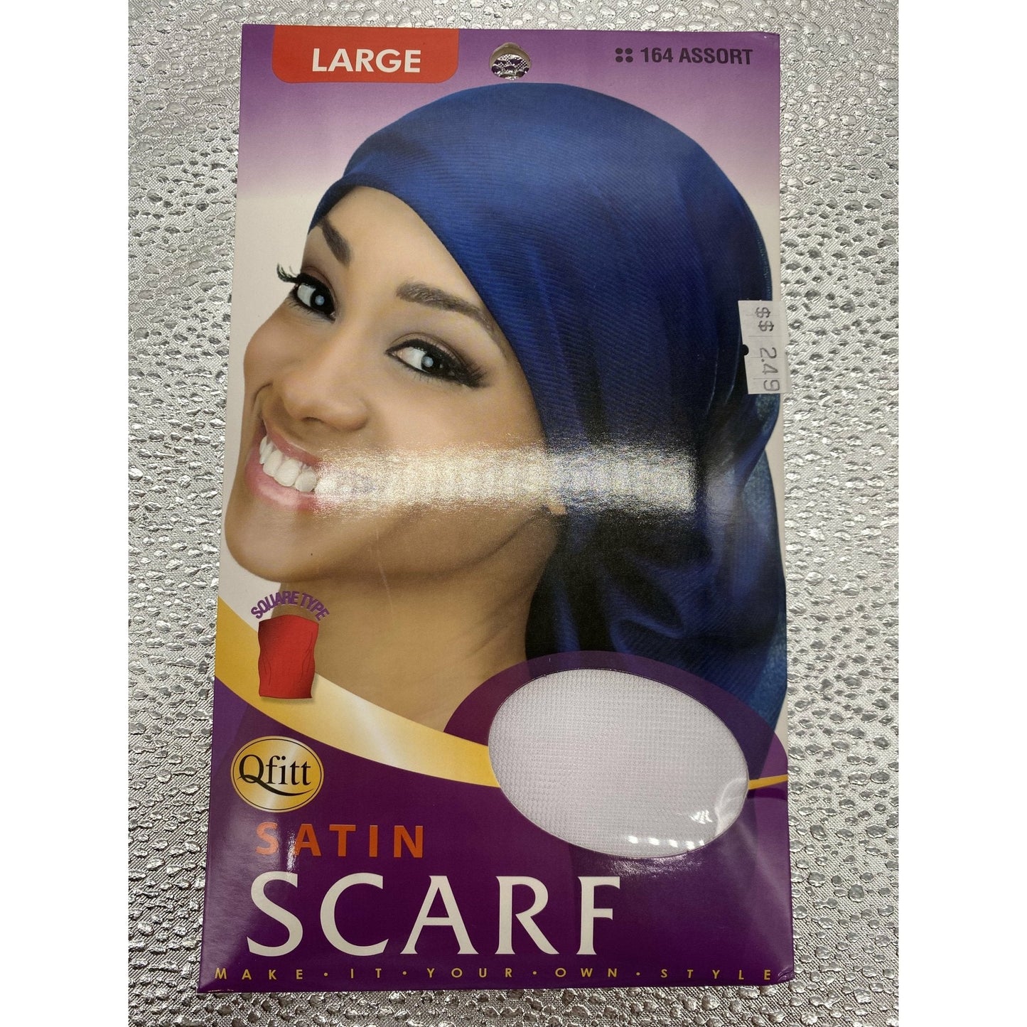 Qfitt Satin Scarf LARGE