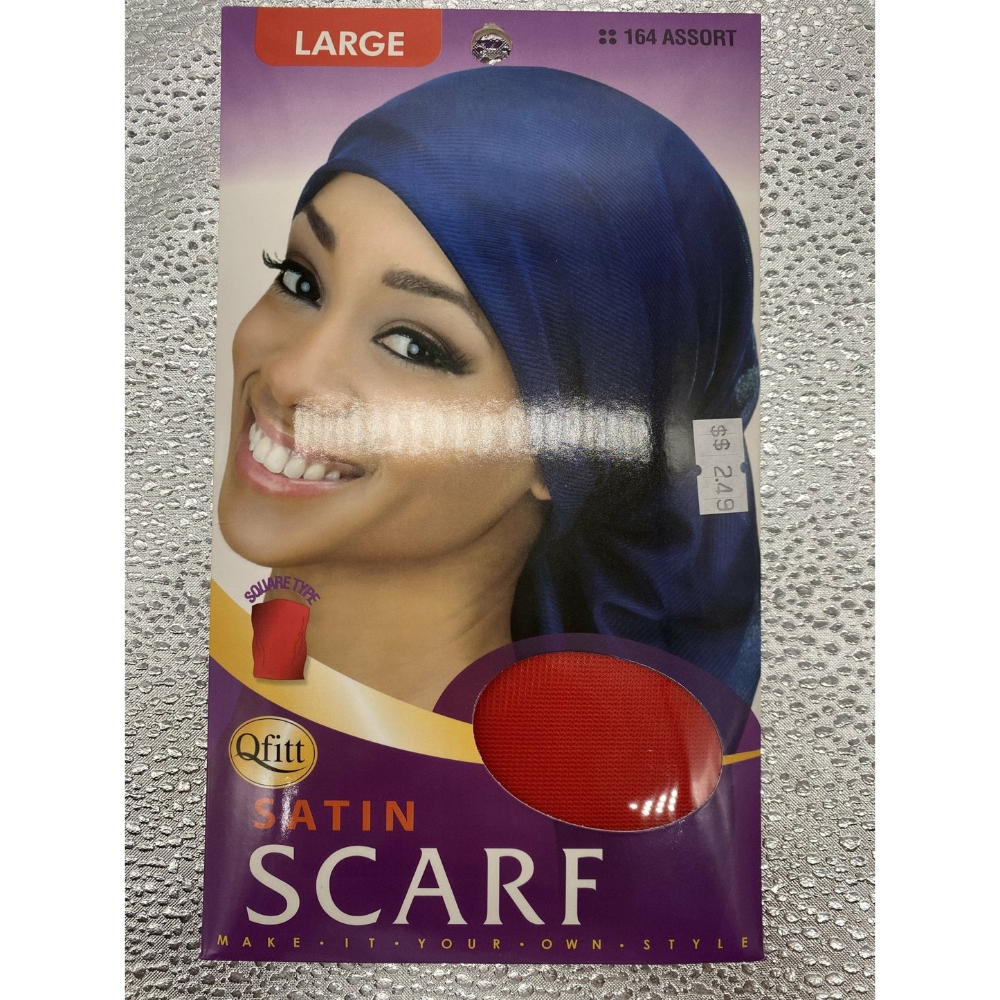 Qfitt Satin Scarf LARGE