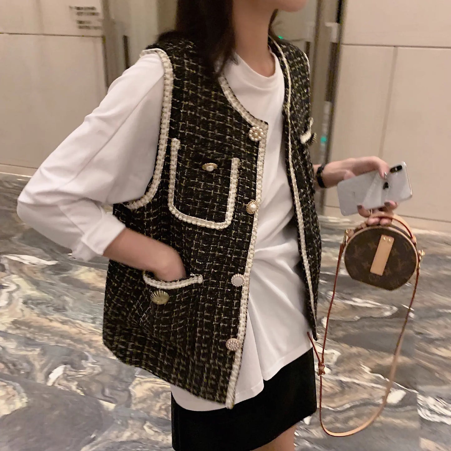 T4370 Small Chanel Style Vest
