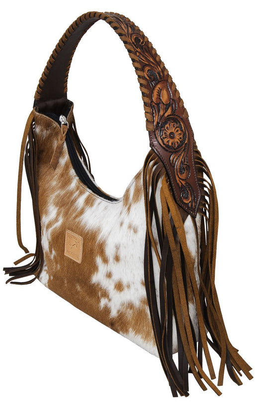 Bolso Hobo Rafter T Cowhide & Fringe
