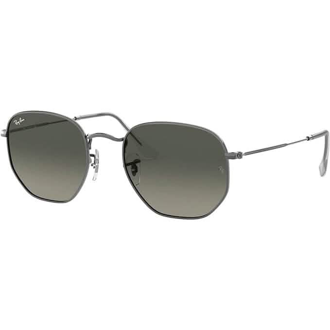 Ray-Ban Rb3548n Hexagonal Flat Lens Sunglasses (Refurbished)