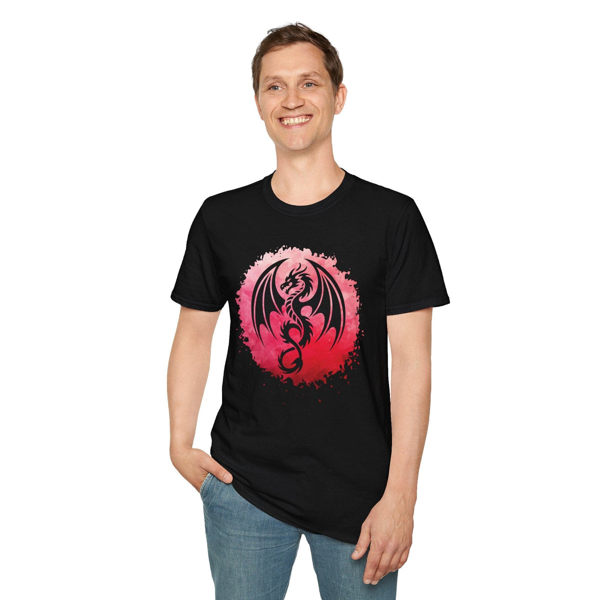 Red Dragon Silhouette T-Shirt