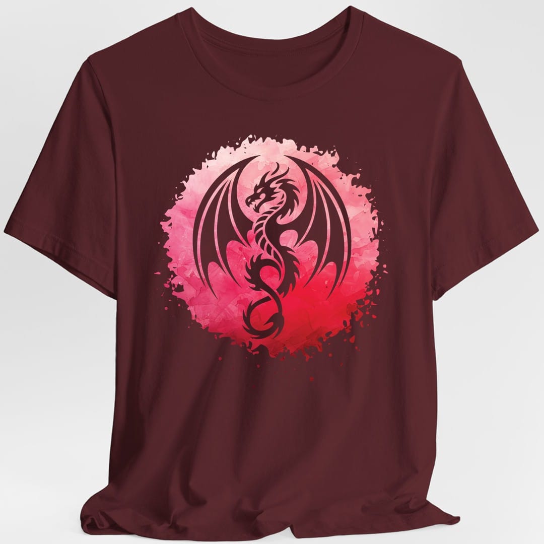 Red Dragon Silhouette T-Shirt