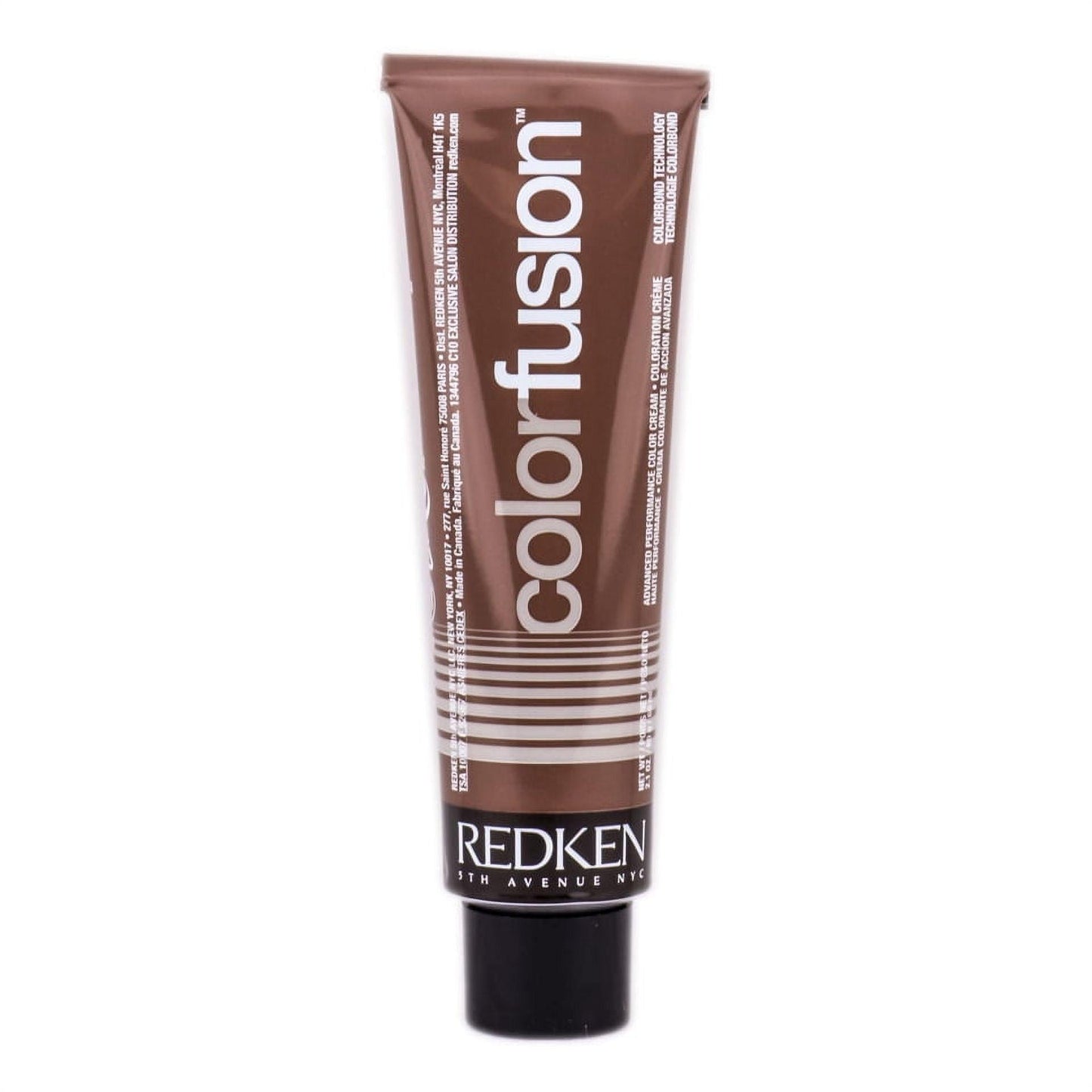Redken Color Fusion Permanent Color Cream 5BR Natural Fashion, 2.1 oz