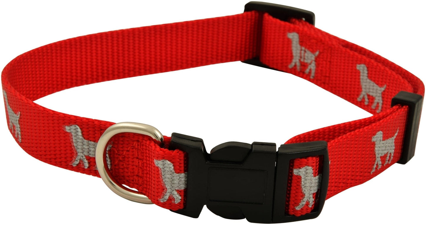 Collares Ajustables de Nylon para Perros Serie Reflectante de Jeffers