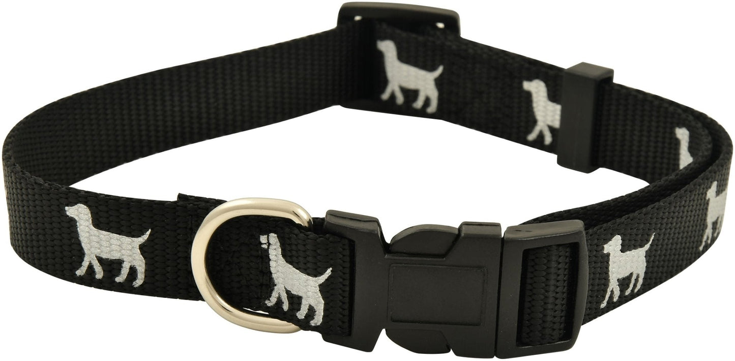 Collares Ajustables de Nylon para Perros Serie Reflectante de Jeffers