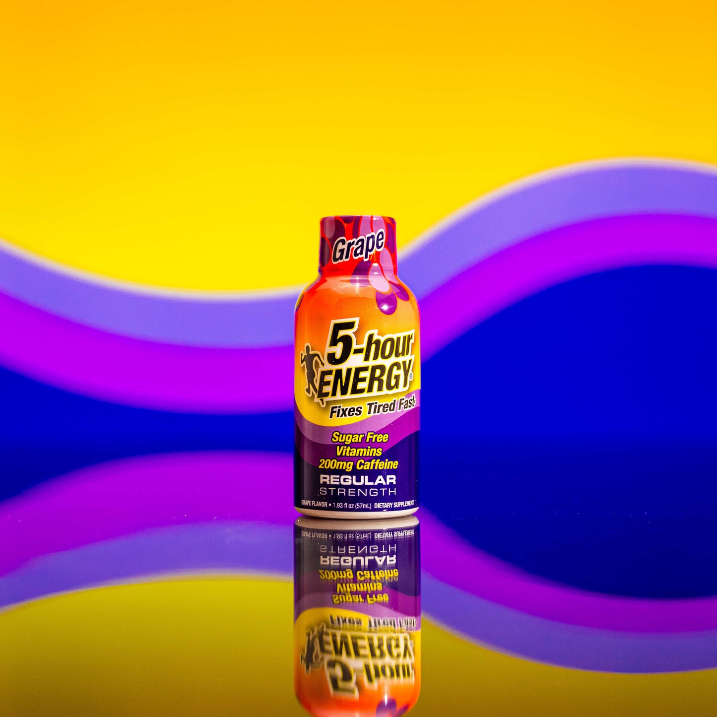 Bebidas energéticas 5-hour ENERGY sabor uva de fuerza regular