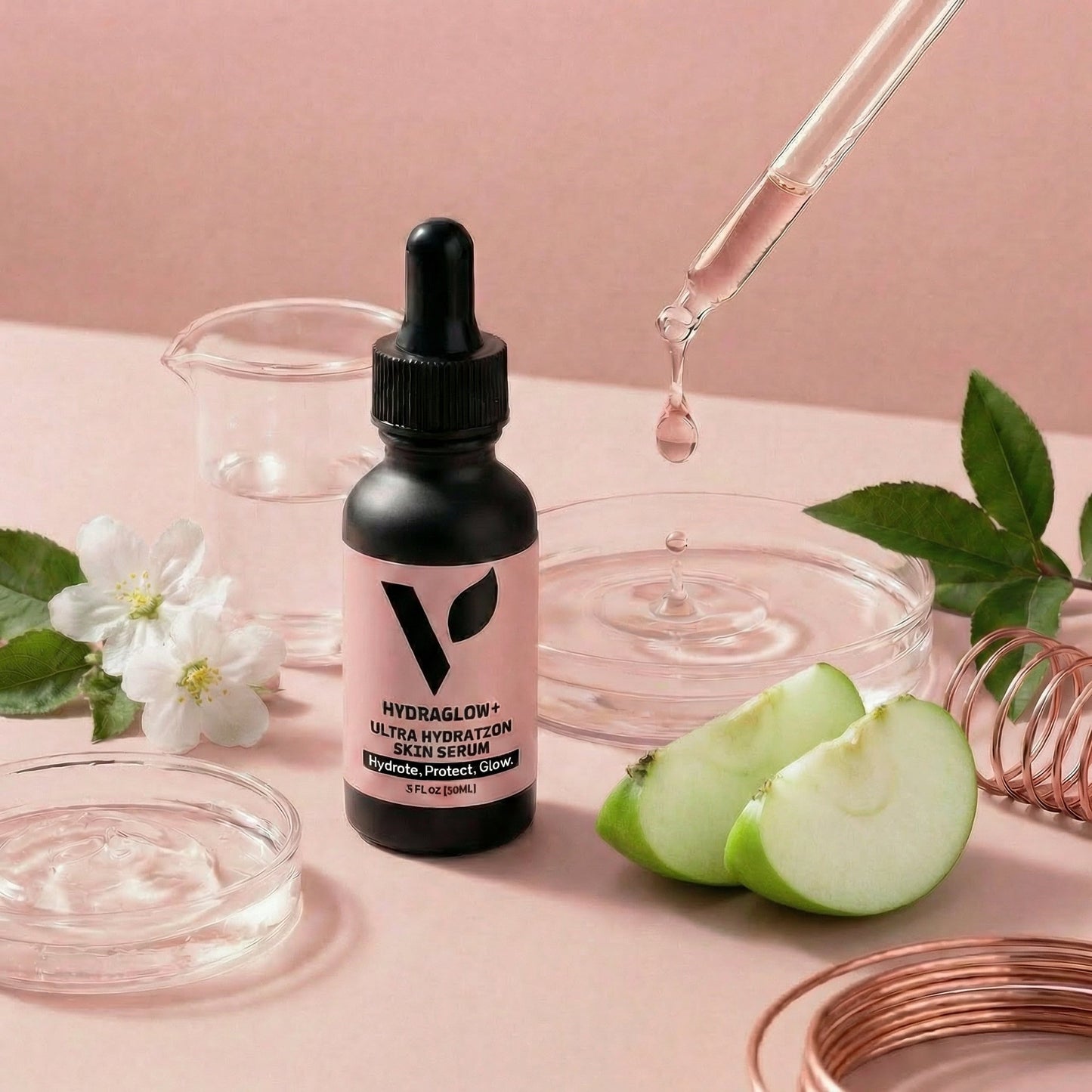 Skin Serum Hydraglow + Ultra Hydration, 1oz