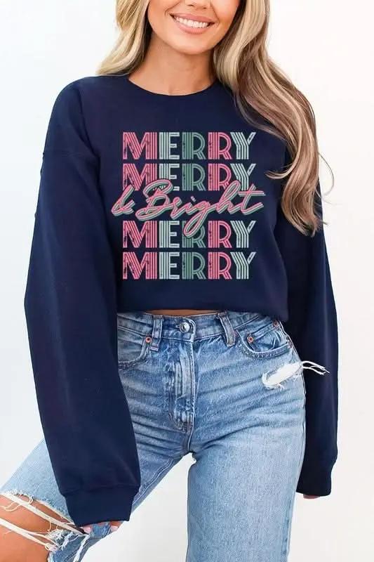 Women's Fleece Pullover Women's Sweatshirt - Retro Graphic Fleece - Comfy Fall Pullover
