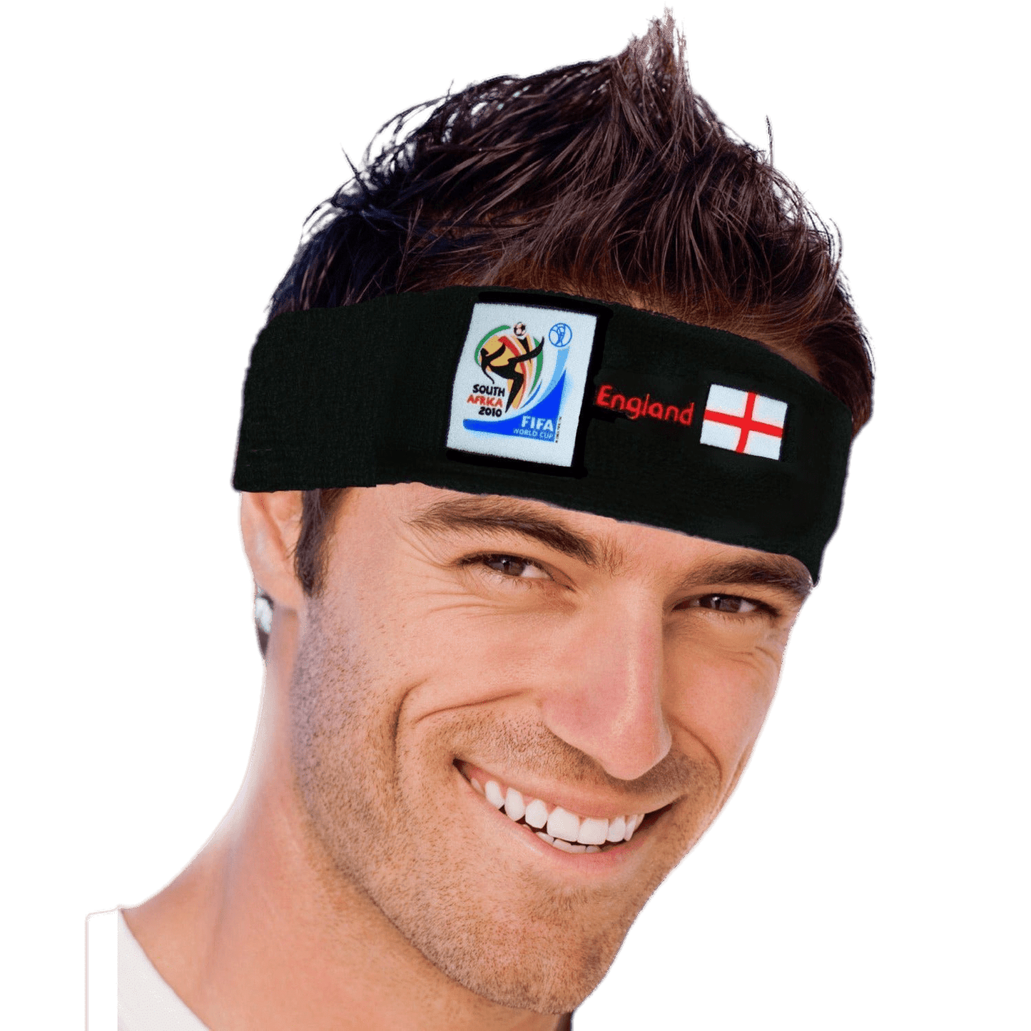 Retro Soccer Fan Headband, 29 Countries (2010 Games)