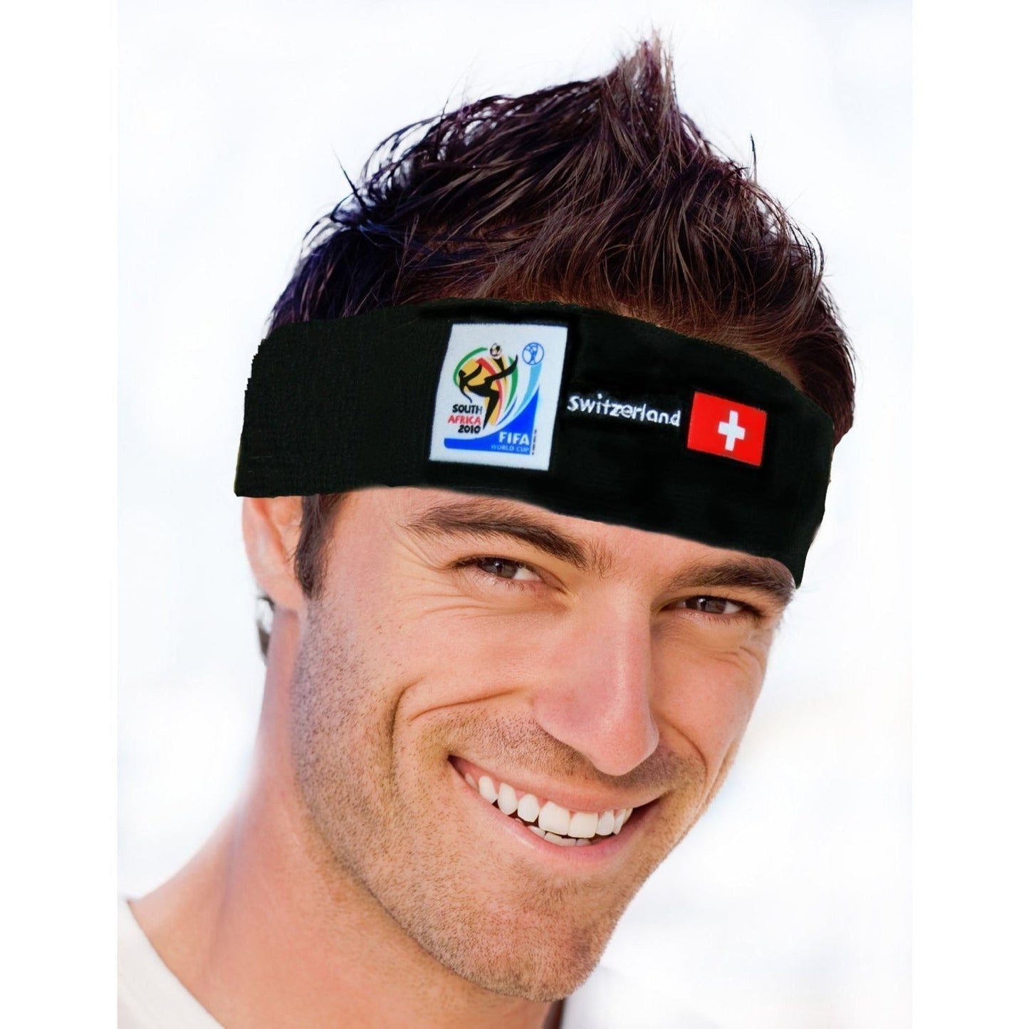 Retro Soccer Fan Headband, 29 Countries (2010 Games)
