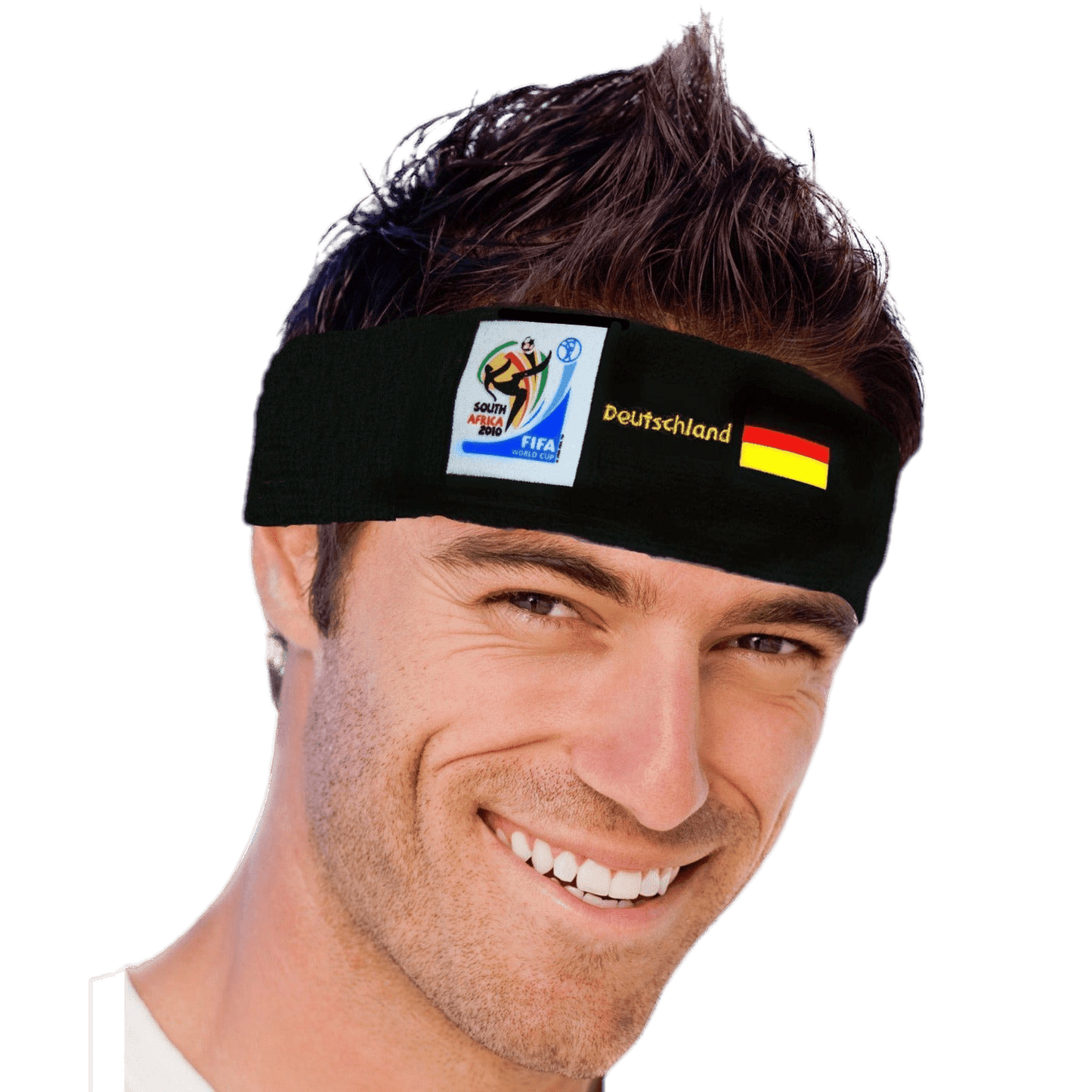 Retro Soccer Fan Headband, 29 Countries (2010 Games)