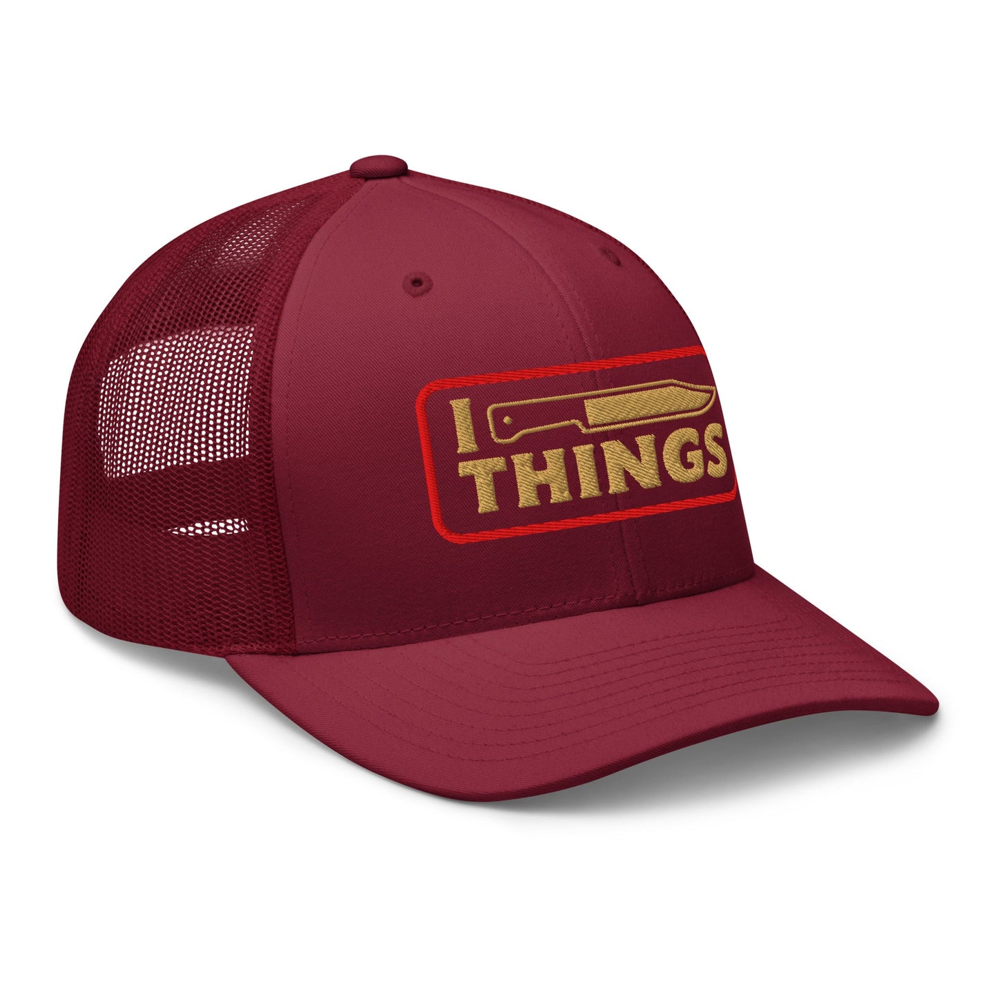 I Stab Things Trucker Cap