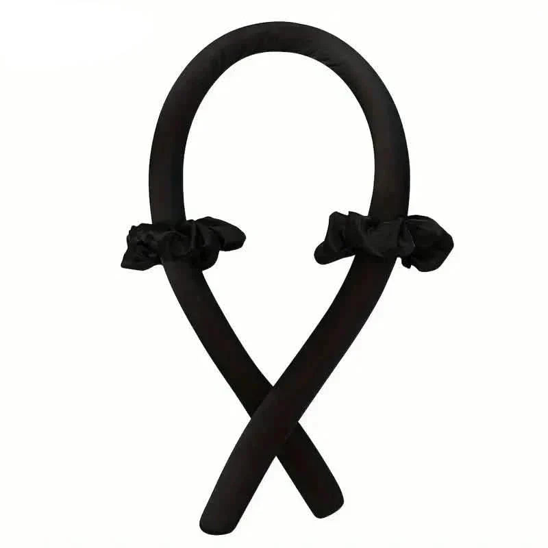 Ribbon Curling Rod Hair Roller Curls With Hair Ties Lazy Natural Soft Wave