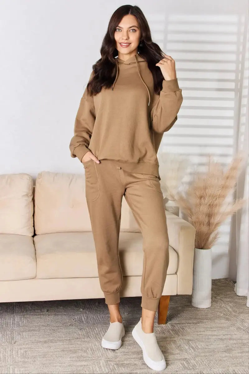 Trendsi Relaxed Joggers Women's Casual Wear Pants Comfy High Rise Style