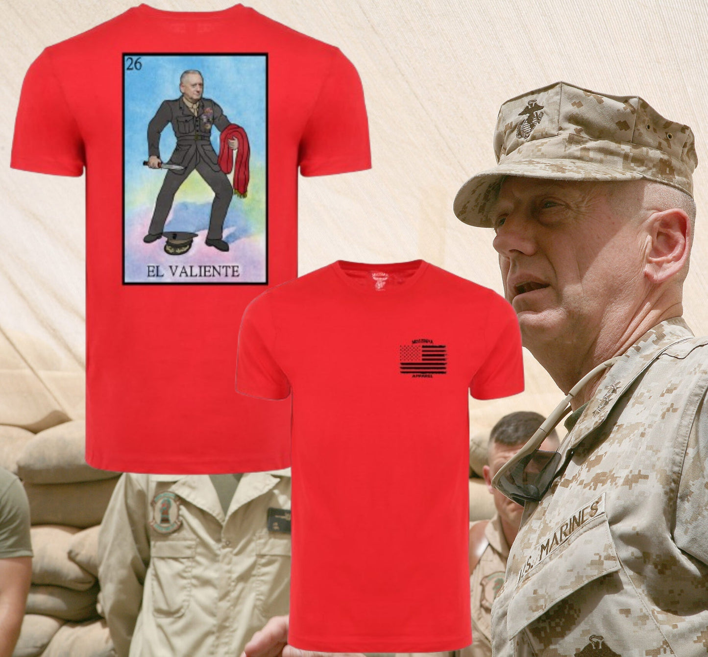 El Valiente Mattis por La Línea MEXUSMAR
