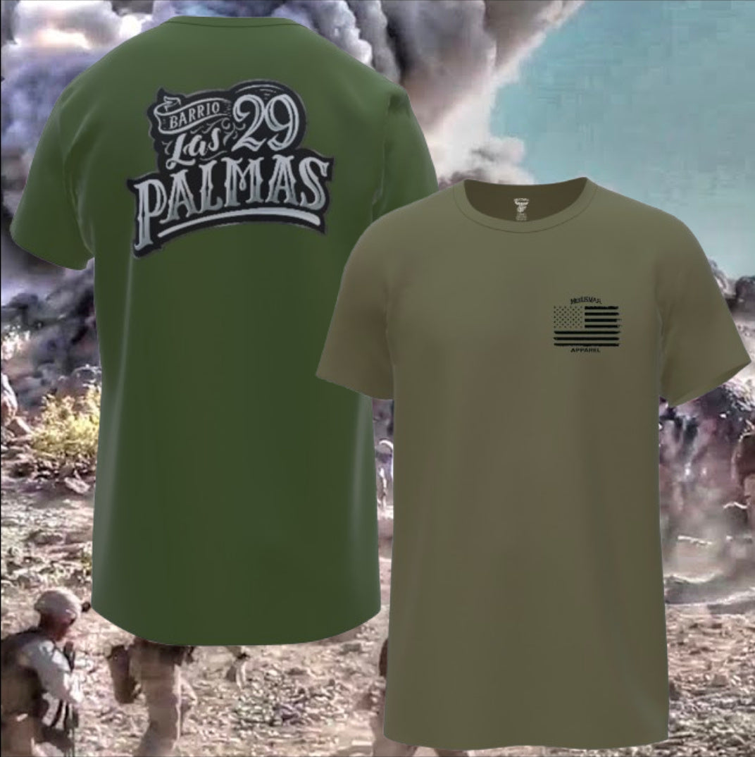 Camiseta Barrio Las 29 Palmas de La Línea MEXUSMAR