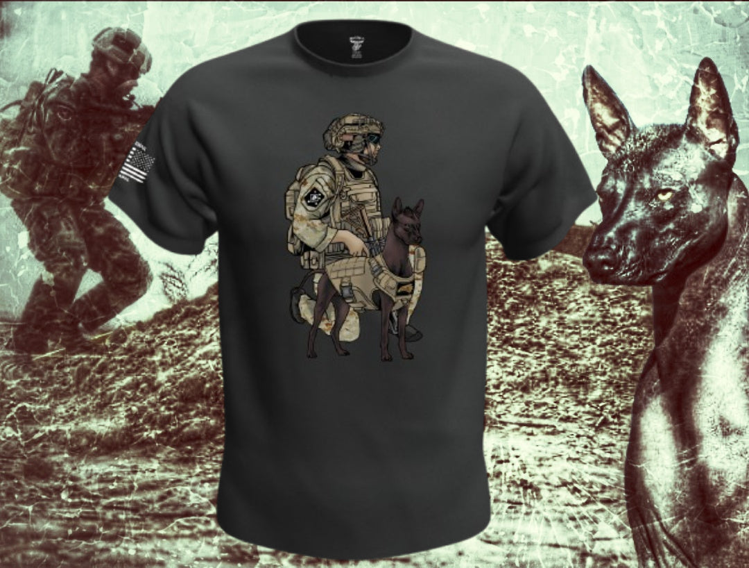 El K-9 Xolotl T Shirt by La Linea MEXUSMAR