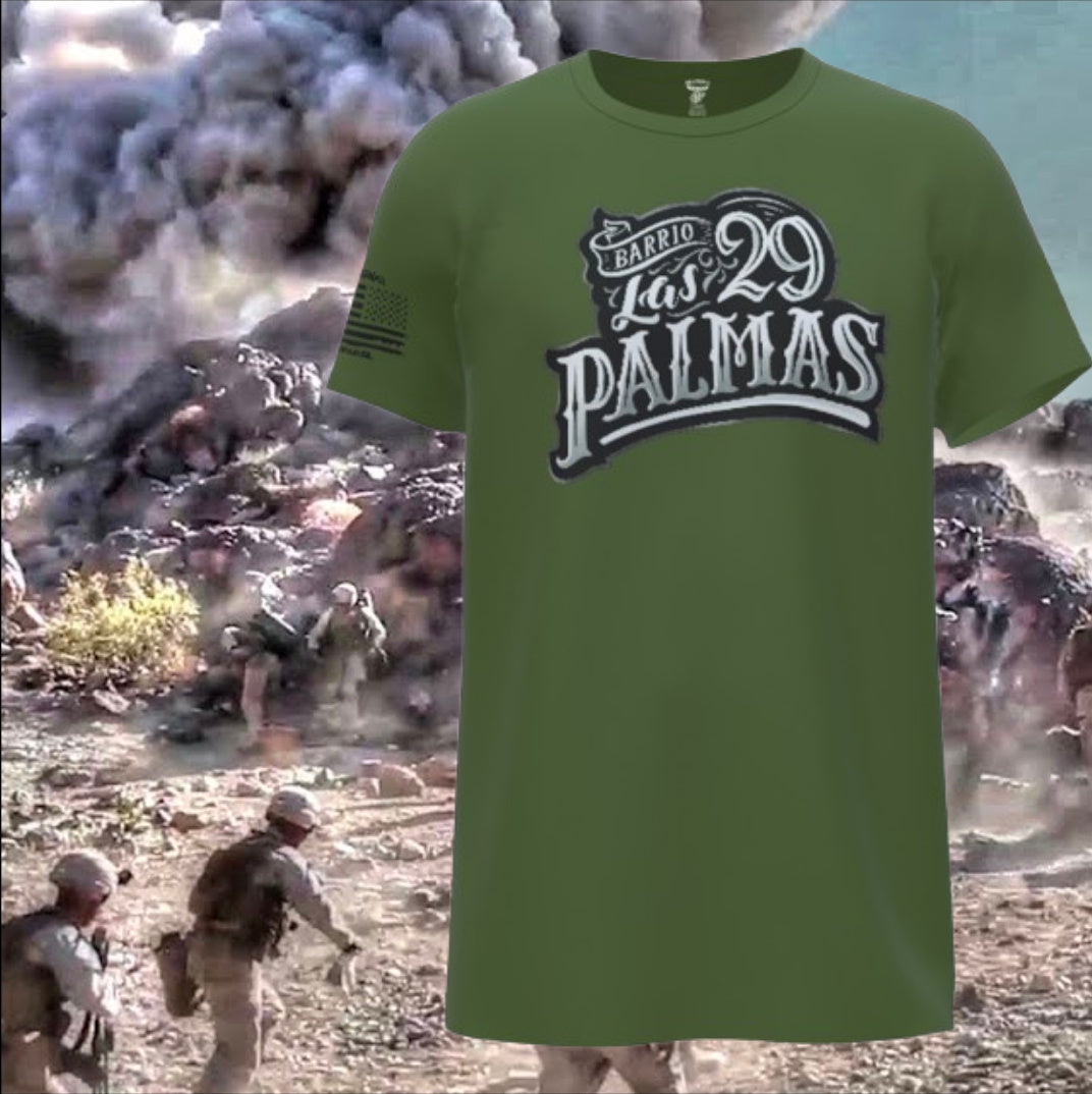 Camiseta Barrio Las 29 Palmas de La Línea MEXUSMAR