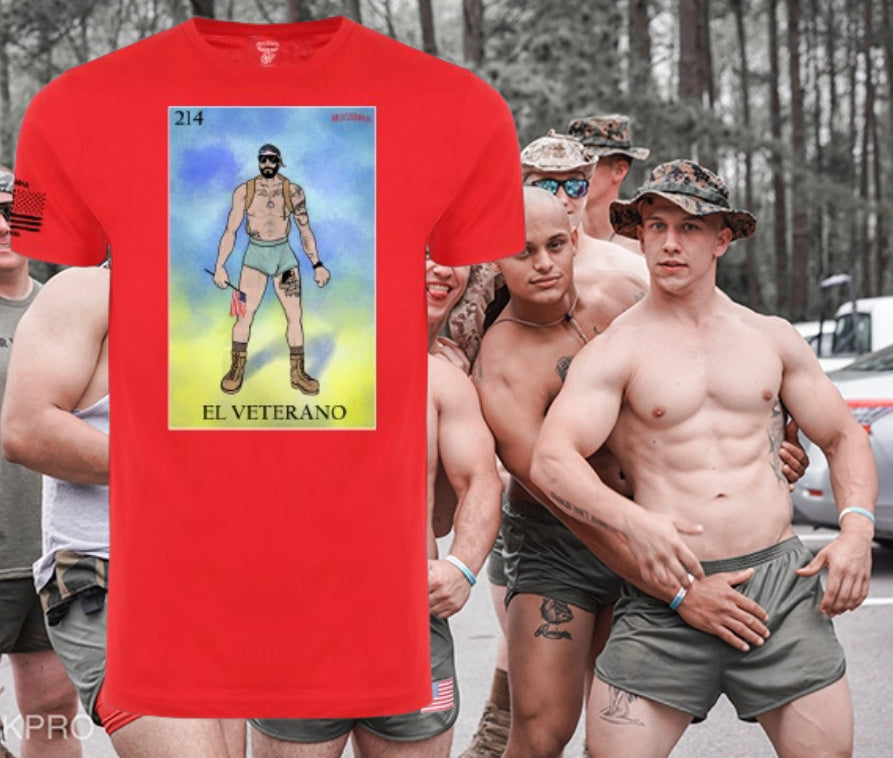 El Veterano Loteria T Shirt by La Linea MEXUSMAR