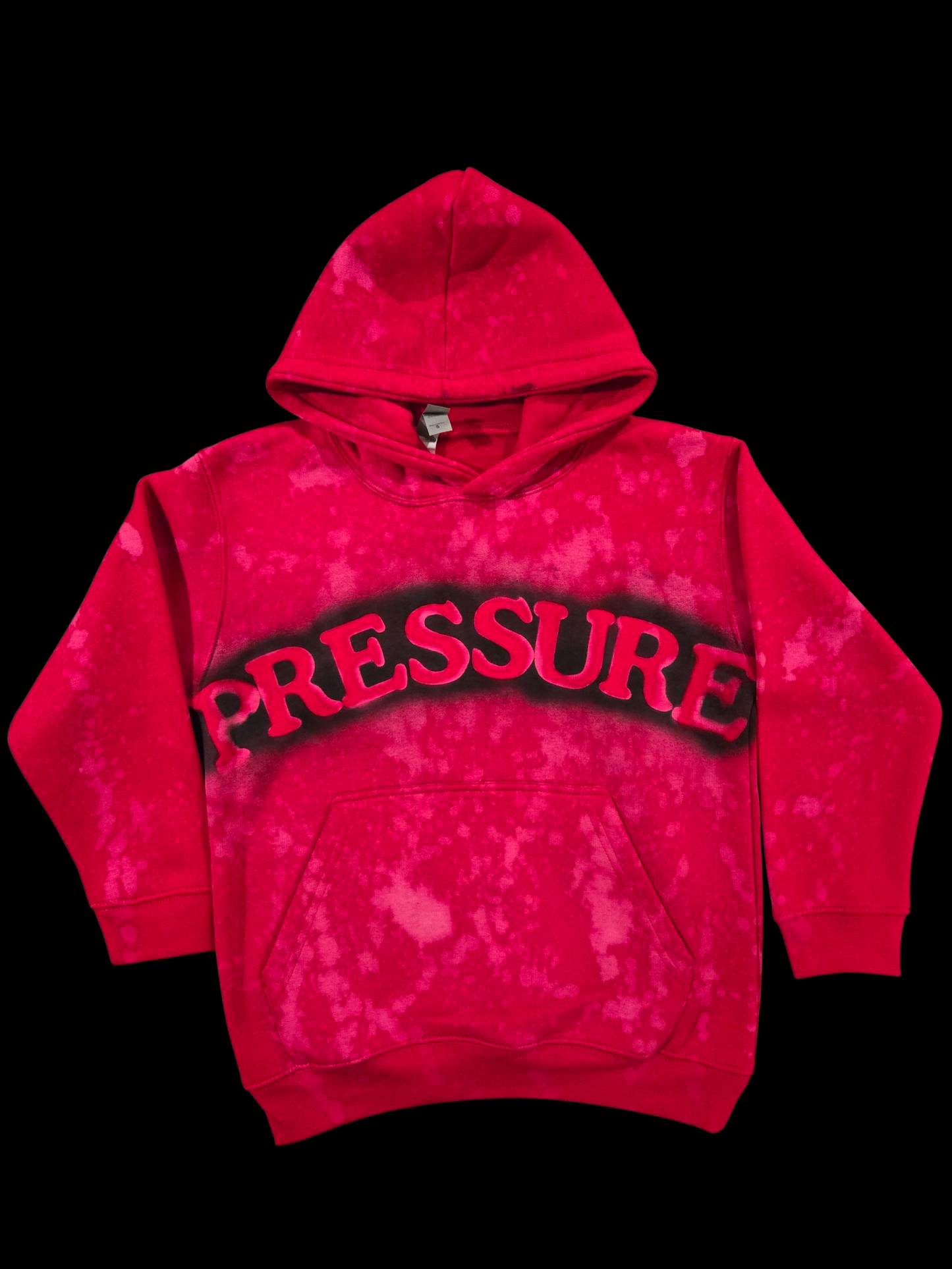 Sudadera con capucha Roja y Presión